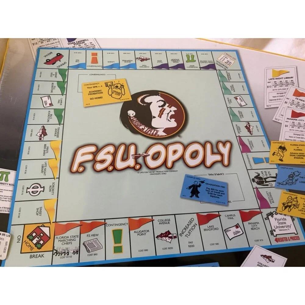 Late for the Sky fsu opoly